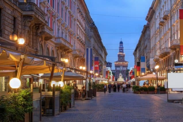 Milan Travel Package from Dubai, UAE